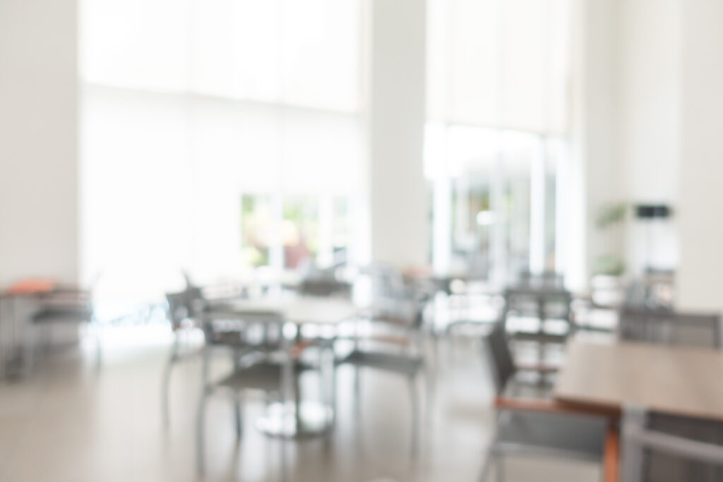 abstract blur restaurant